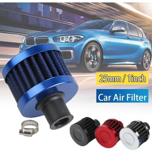 1inch Universal Small Air Filter NECK about 25mm Air Filter Air Intake High Flow Racing Cold Air Intake Filter Mushroom Head