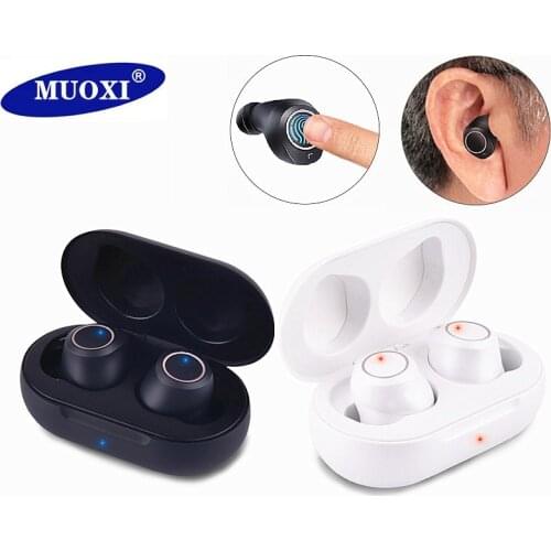 1Pair Best Rechargeable CIC Hearing Aid Severe Loss Invisible Aids Voice Amplifier Sound Enhancer For Deaf Elderly