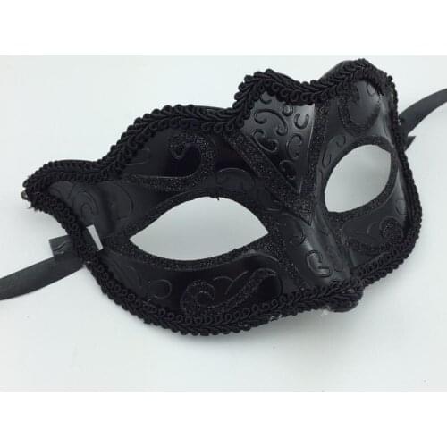 1Pcs Halloween Christmas Party Ball Masks Masquerade Performance Half Face Fox Mask Princess Venice Mask New