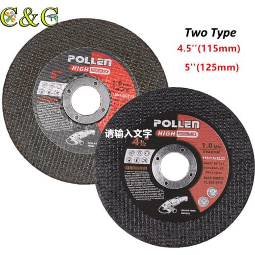 4.5/5 Inch Metal-Cutting Saw Blade Cutting Disc Wheels for cutting steel and all metals Suitable for most angle grinders