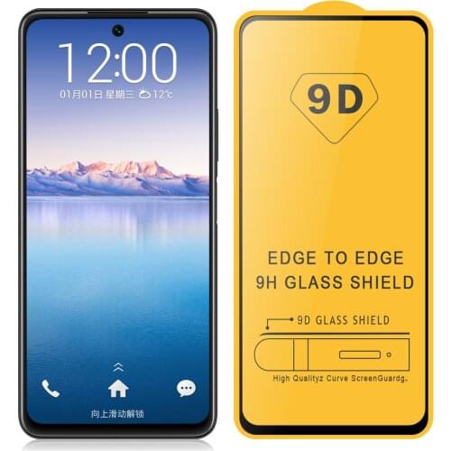 9D Tempered Glass For Huawei Y7A PPA-LX2/ P Smart 2021 6.67" 9H 2.5D Protective Film Explosion-proof Clear LCD Screen Protector