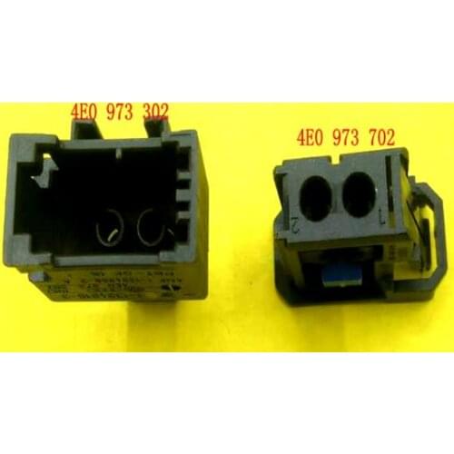 A4L A5 A6L Q3 Q5 Q7 Dashboard Connector Cable Plug Fiber Optic Plug 4E0 973 702 4E0 973 302 2PIN Connector