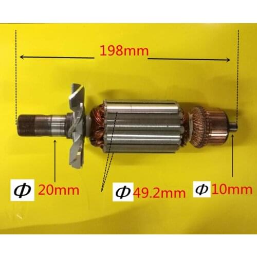 AC220-240V Rotor Engine Motor Armature Replacement for MAKITA 3600H Rotor Armature