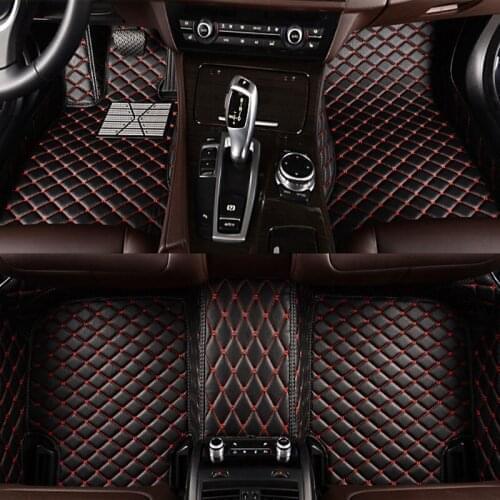 Car floor mats for Honda City CRV CR-V Accord Crosstour HRV HR-V Vezel Civic 5D car-styling carpet floor liners