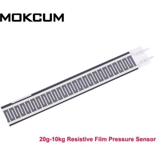 20g-10kg Resistive Film Pressure Sensor 110mm Flexible Force Sensitive Resistor for Robot Wearable Device for Smart cushion sofa
