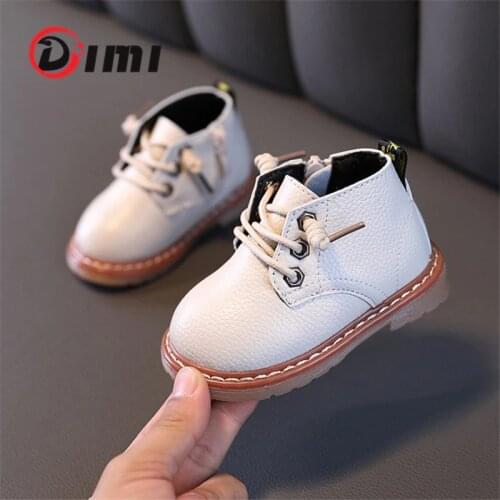 DIMI Leather Boots For Girls
