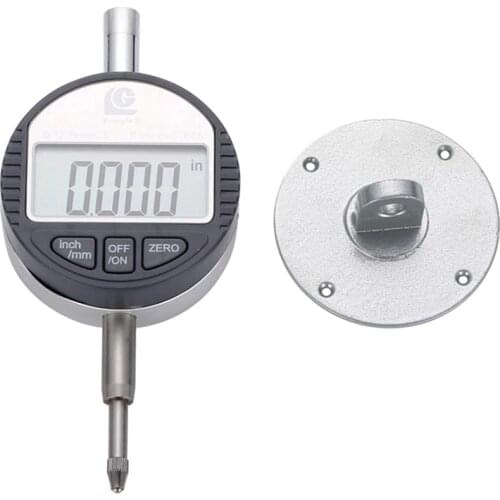GUANGLU Digital Dial Indicator 0-12.7mm/0.01 Electronic Test Gauge With Lug Back MM/Inch Micrometer Measuring Tools