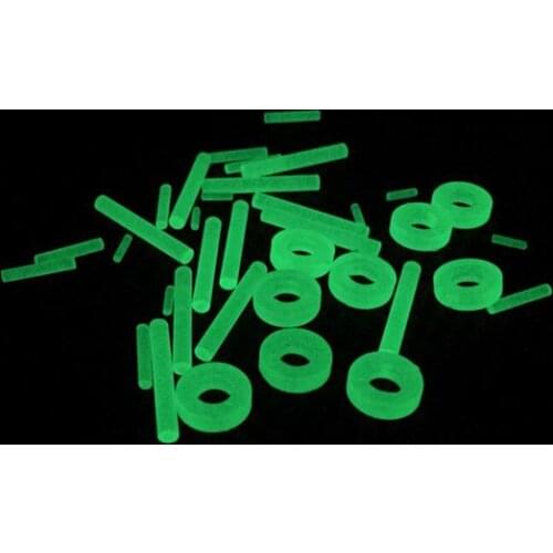 Knife making DIY tool parts Luminous stick for knife pendant Glow sticks washer (Read the description carefully)