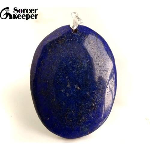 Mens Bijoux Blue Lapis Lazuli Beads Necklaces & Pendants Natural Stones Beads for Jewelry Making Accessories Womens Gift BE023