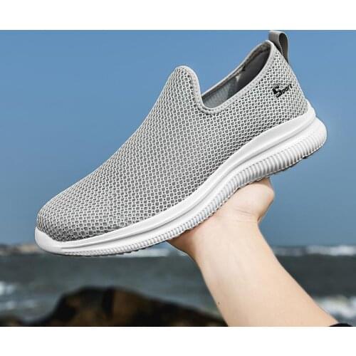 2021 New Shoes Men Loafers Light Walking Breathable Summer Comfortable Casual Shoes Men Sneakers