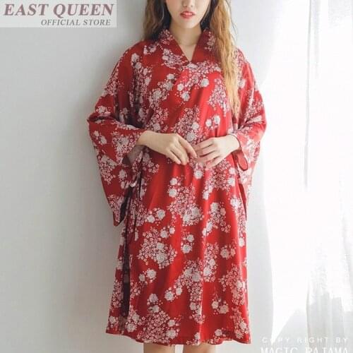 Nightgown women nightwear floral kimono DD534