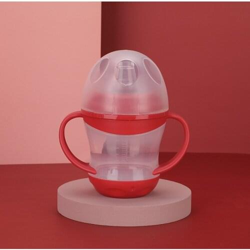 160ml Baby Feeding Cup with Straw Children Learn Feeding Drinking Bottle Kids Training Cup with Straw