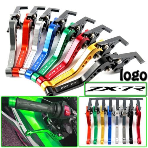 Brake Handle Bar Lever CNC Aluminum Short Adjustable Brake Clutch levers For kawasaki Ninja ZX7R ZX 7R / ZX7RR 1989-2003