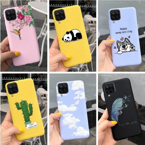 Cute Fashion Case For Samsung Galaxy A12 A22 A42 5G Case Soft Silicon Phone Back Cover For Samsung A125F A225F A226B A426B Cases
