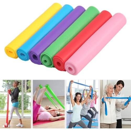 Yoga Sports Equipment Fitness Elastic Bands For Fitness Professional Latex Elastic Bands For Upper Lower Body Core Exercise