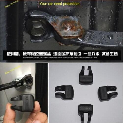 Lapetus Inner Car Door Check Arm Stop Rust Waterproof Protection Cover Trim Fit For LEXUS NX NX200T NX300T 2015 2016 2017