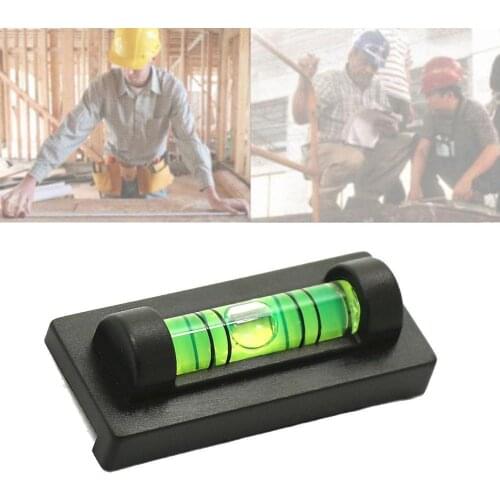 1pcs Good Quality Magnetic Magnet Bubble Spirit Level Small Portable Shelf Leveling Mini G6L2
