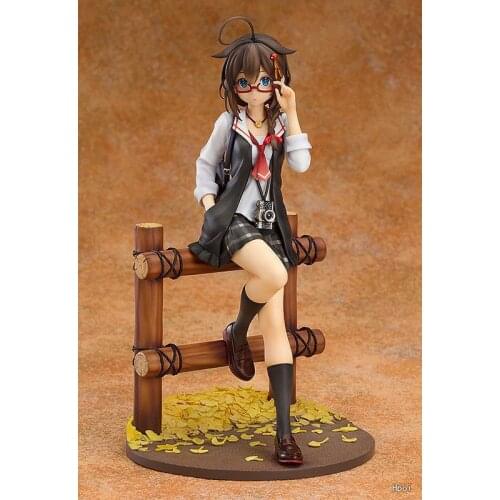 Japan Anime Kantai Collection Shigure Casual Ver.1/7 Scale PVC Figure Figurine 21cm Toy Model Statue New With Box