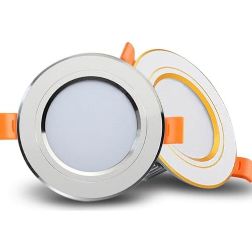 10pcs LED Downlight 3W 5W 7W 9W 12W Round Recessed Lamp 220V 230V 240V 110V Led Bulb Bedroom Kitchen Indoor LED Spot Lighting