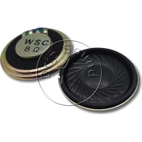 2pcs 27mm 8Ohm 1W Audio Speaker Stereo Woofer Loudspeaker Trumpet Horn