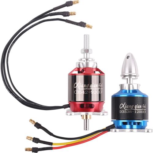 Brushless Motor D3536(2814)1200KV D3542(2820)920KV High Load Motor Engine for RC Aircraft X8 FX61 Fixed Wing Glider