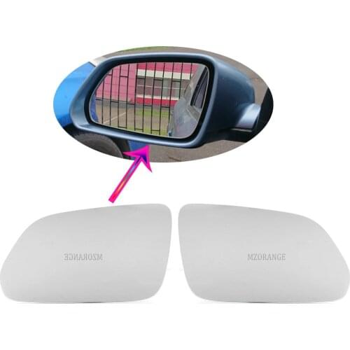 Heated Side Mirror Glass For Skoda Octavia A5 MK2 2004-2008 Door Wing Rearview mirror glass lens Car-Styling Rear side mirror