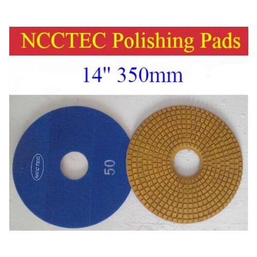 14'' 350mm big Metal Diamond wet Polishing pad | Terrazzo granite concrete Grinding disc disk | more sharp quickly leveled