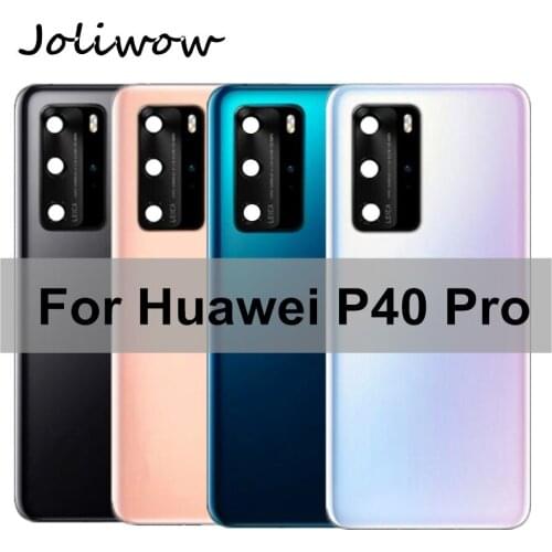 For Huawei P40 pro Battery Cover With Camera Lens for Huawei P40 Pro back Battery Cover ELS-AN00, ELS-TN00 back cover
