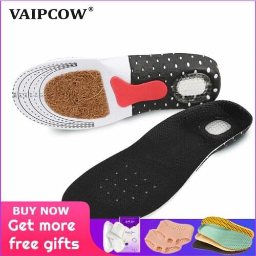 Deodorant Sport Insoles Flat Feet Arch Support Orthotic Insoles Breathable Shoe Pads Inserts Shock Absorbent Foot Pad