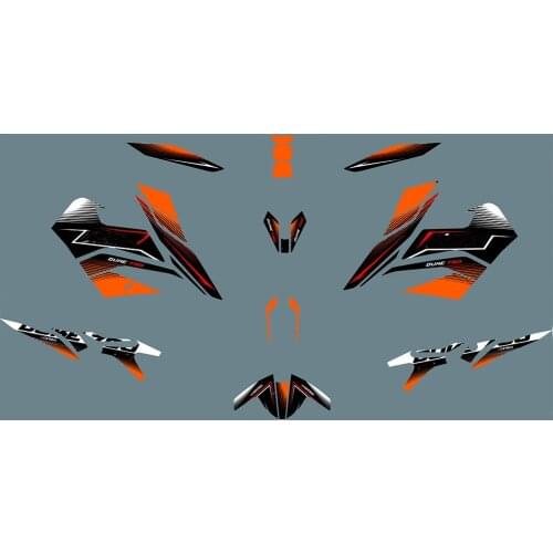 For KTM Duke 790 2020 2019 2018 2017 Full set of Graphics Decals Backgrounds Stickers Sports Racing kit for KTM 790 DUKE DUKE790