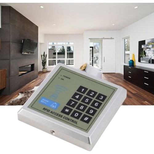 Electronic Security RFID Proximity Entry Door Lock Access Control System With 10 Key Fobs Password Access Control Door Opener