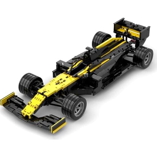 New technology racing Legoins building block Renault F1 rs19 moc-46149 DIY assembly construction boy toy model