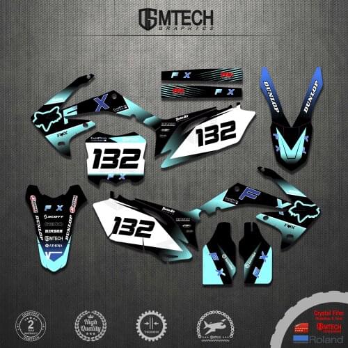 DSMTECH Decals Stickers Graphics For HONDA CRF 250 CRF250R 2010 2011 2012 2013 CRF450R CRF450 2009 2010 2011 2012