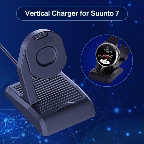 New USB Charger Cable Cradle Smart Watch Charging Dock Station for Suunto 7 Smartwatch Replacement Charging Stand Adapter
