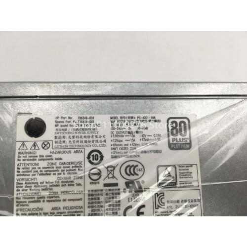 Original PSU for HP ProDesk 400 600 G1G2 power supply PS-4201-1HA 796349-001 796419-001 MAX 200W