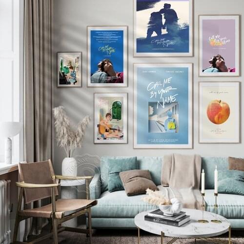 Movie Call ME By Your Name Poster, Wall Stickers, Call ME By Your Name Prints Poster, Star Poster, Wall Picture, Home Decor