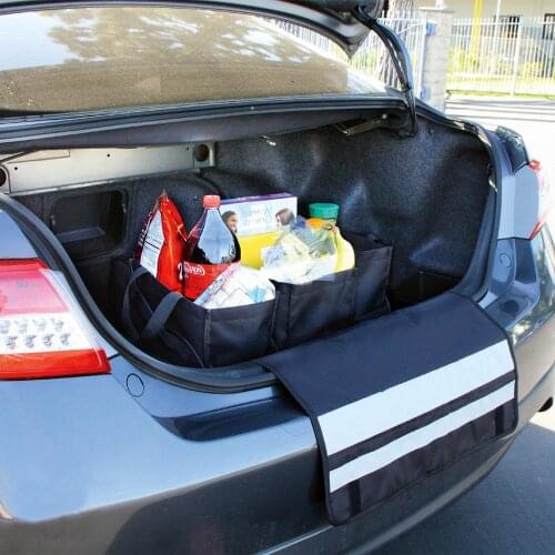 Durable Car Trunk Organizer Oxford Collapsible Foldable Storage Bag Large Capacity for SUV Sedan Truck