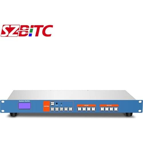 SZBITC UHD HDMI Matrix 4X4 4k/2K Switcher 4 in 4 out 3D EDID Video Display Auto RS232,IR Remote Control,TCP/IP For HDTV DVD STB