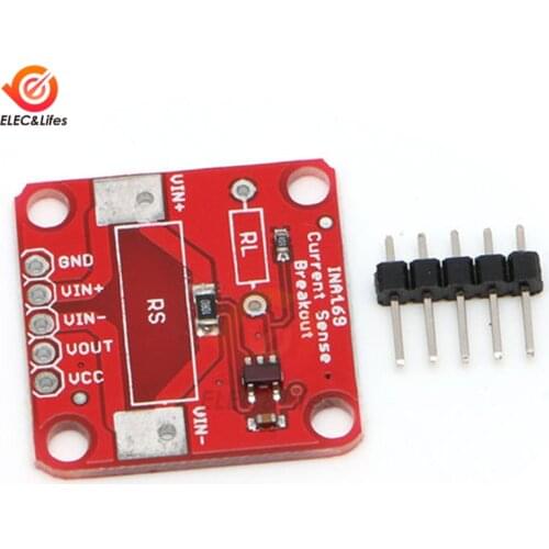 INA169 Current Sensor High Side DC Current Sensor Breakout Module Range from 2.7V to 60V Board