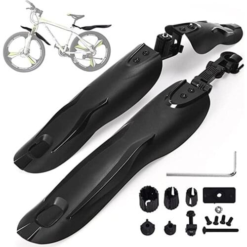 High Quality Bicycle Mudguard Mountain Bike Fenders Set Mud Guards Bicycle Mudguard Wings For Bicycle Front/Rear Fenders