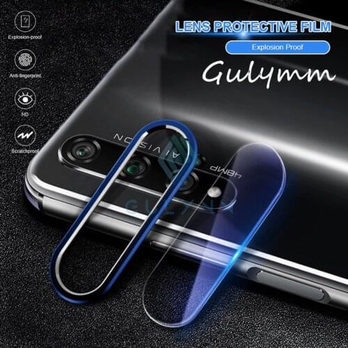 Camera Protector Glass For Huawei P20 P30 Mate 30 20 Pro Tempered Glass+Metal Rear Camera Lens Protective Ring For Nova 5 5i