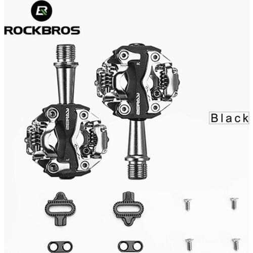 ZERAY Bicycle Pedals ZP-108S Cycling Self-Locking Pedals Clipless Pedals Aluminum Alloy SPD Bike Cleat Pedals Accessories