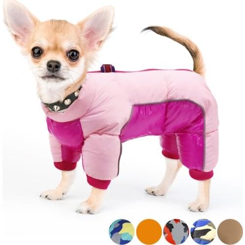 Winter Clothes for Dogs Clothes for Small Large Dogs Jacket for Yorkies French Bulldog Chihuahua Clothes Big Dog Coat Overall