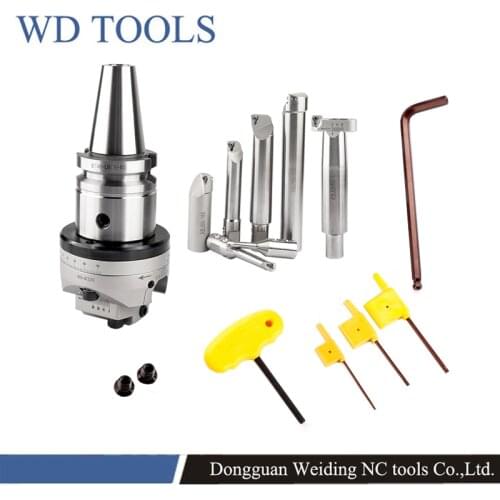 1 set of BT30 BT40 BT50 NBH2084X LBK6 shank fine tune Boring head 0.005mm boring tool NBH2084X For CNC boring machine