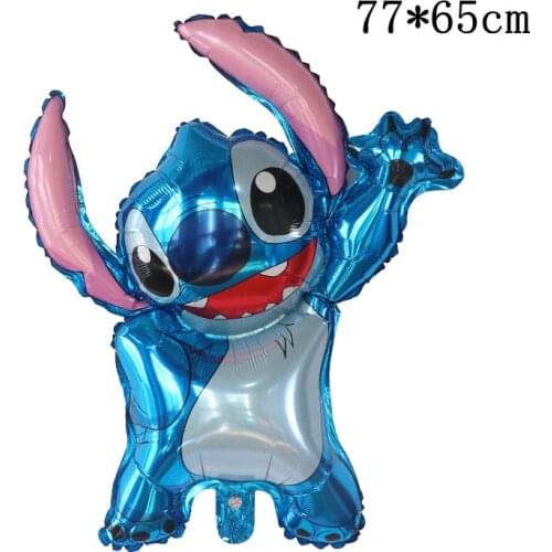 10/20/50pcs Cute Cartoon Lilo & Stitch Foil Balloons Baby Shower Children Happy Birthday Party Decoration Helium Globos Kids Toy