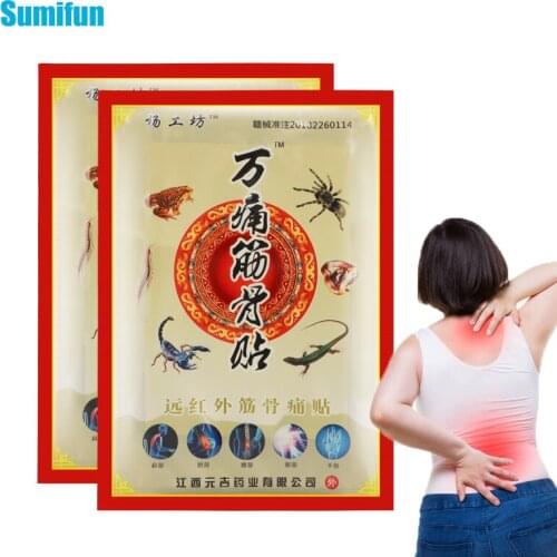 16Pcs Pain Relief Patches Scorpion Venom Extract Knee Rheumatoid Arthritis Joint Treatment Patch Health Care C1462