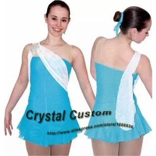 2016 Children Figure Skating Dress Fashion New Brand Vogue Figure Skating Competition Dress For Women DR3092