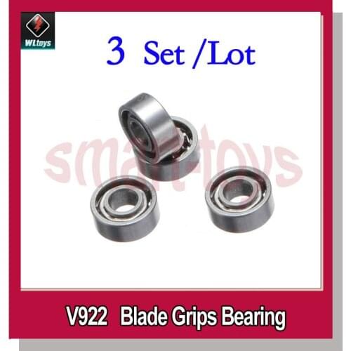 3Set Hisky HCP100 / Wltoys V922-19 blade clip Bearings for RC Helicopter Spare Parts