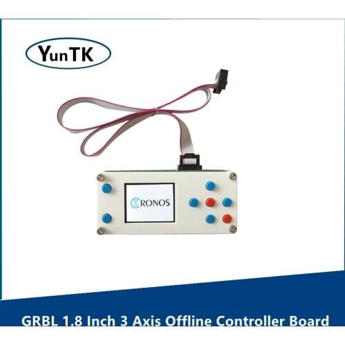 GRBL 1.8 Inch 3 Axis Offline Controller Board CNC Offline Controller For 1610/2418/3018 Milling Machine Laser Engraving Machine