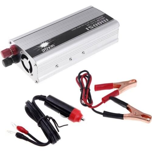 10pcs New Car Charger 1500W WATT DC 12V to AC 220v Car Power Inverter Converter Transformer Power Supply hot